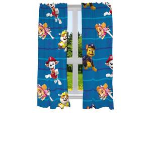 lot 4453 image: Franco Kids Room Window Curtains Drapes Set, 82 in x 63 in, Paw Patrol