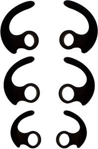 lot 4460 image: ALXCD Silicone Earhooks for Sony MDR-XB510AS MDR-XB50BS Sports Headphone,SML 3 Pair Replacement Soft Silicone Earbud Hooks, Fit for Sony MDR-XB50BS MDR-XB510AS, Black Hook