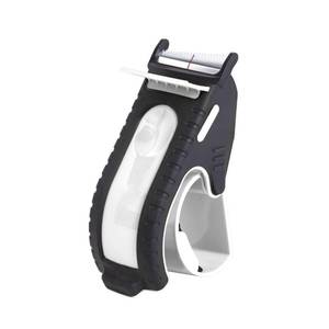 lot 6041 image: Heavy Duty Shipping Tape Dispenser TENDO° Premium Line �� Reusable, Replaceable, Eco-Friendly 2���� Master Piece Dispenser for Pros with Patented 10° Sloped Chromium Blades - P-2200 (4th Gen.)_White