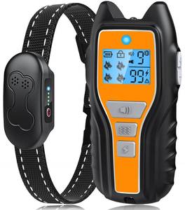 lot 6068 image: Dog Shock Collar with Remote for Dogs 8��150lbs, Rechargeable Dog Training Collar IPX7 Waterproof, 4 Safe Modes Beep Vibration Shock with Flashlight, Long Battery Life for Small Medium Large Dogs