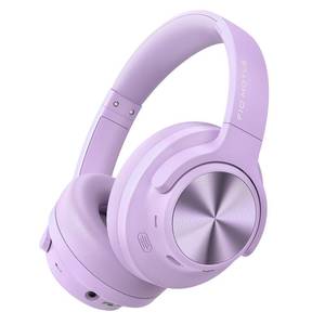 lot 6091 image: FIO MOTUS Noise Cancelling Headphones Wireless Over Ear Bluetooth Headphones with 130H Playtime - Hi-Res Sound Custom EQ via App Deep Bass Comfort Fit Ear Cups for Travel Home Office