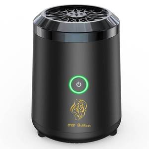 lot 10115 image: Electric Incense Burner, OUD Bukhoor Portable USB Aroma Diffuser, Rechargeable Arab bakhoor Muslim Incense Holder for Car and Home