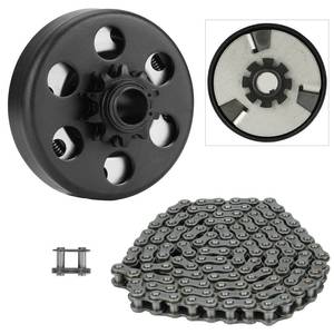 lot 10117 image: Centrifugal Clutch, Go Kart Clutch 34 Bore 10T with #40 41 420 Chain 12.7mm pitch for Mini Bike, Go Kart, predator 212, Lawnmower and Honda GC GX 2-6.5HP Engine GC160 GC190 GX120 GX140 GX160 GX200