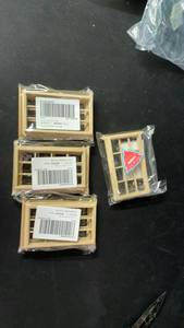 lot 10124 image: Japanese Wooden Display Rack Set