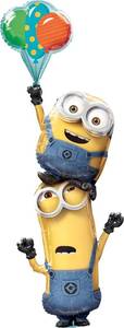 lot 10145 image: Minions Stacker Balloon (Each)