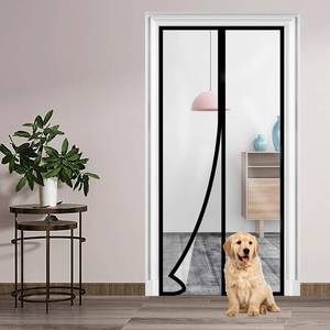 lot 11520 image: Transparent Insulated Door Curtain��Skloopearg Magnetic Thermal Door Screen Auto Closer Fits Doors Up to 34 x 80, to Keep Warm in Winter Cool in Summer for Air Conditioner Room, Kitchen, Bedroom (Missing Screen)