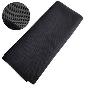lot 11540 image: Speaker Grill Cloth Stereo Mesh Fabric for Speaker Repair, Black - 55 x 40 in  140 x 100 cm