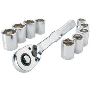 lot 12284 image: CRAFTSMAN Mechanics Tool Set, Metric, 38 Inch Drive, 10 Piece (CMMT34564)