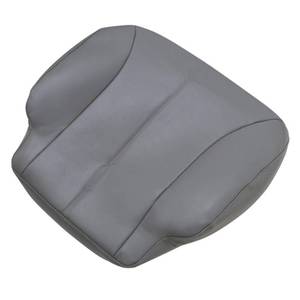 lot 12294 image: FZJDSD Gray Driver or Passenger Side Bottom Microfiber Leather Replacement Seat Cover Compatible with International 4200 4300 4400 Air Ride 2002 2003 2004 2005 2006 2007