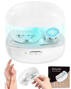 lot 12325 image: Electric Nail Clipper Upgraded 3 in 1 Automatic - with Polishing, Dust Storage & LED Light, Nail File Toenail Trimmer, Gifts for Women Men Mom Her Him Kids Adults Senior Baby Teacher Students