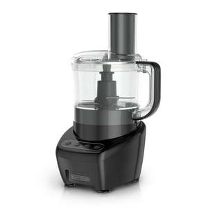 lot 15111 image: BLACKDECKER Easy Assembly 8-Cup Food Processor  Black  FP4200B