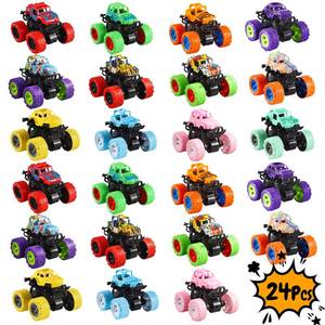 lot 15117 image: SUNPROUND 24 Pack Monster Truck Toys for Kids, Mini Push and Go Friction Cars Bulk, Party Favors, Goodie Bag Stuffers, Classroom Prizes, Birthday Gifts for Boys Girls