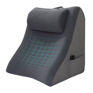 lot 15127 image: Vekkia 21�� Extra-Wide Back Pillow with Adjustable Headrest �� 2 in 1 Ergonomic Dual-Layer Wedge Backrest for Sitting or Reclining �� Adults on Bed, Sofa & Floor, for Reading, TV & Gaming, Soft Cover