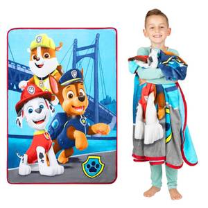 lot 15158 image: Franco Kids Bedding Super Soft Micro Raschel Throw, 46 in x 60 in, Paw Patrol