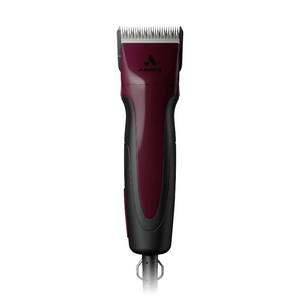 lot 15163 image: Andis 68530 Excel Professional 5-Speed Detachable Blade Clipper Kit - AnimalDog Grooming, Rotary Motor, Soft-Grip Anti-Slip Housing, 14-Inch Cord, for All Coats & Breeds, SMC, Burgundy