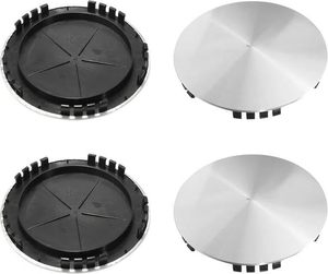 lot 15167 image: DewFlew 4Pcs Wheel Center Caps for GMC and Chevrolet Silverado Suburban 1992-1999 Wheel Rim 189mm(7.44in) Silver Hub Cap Wheel Cover, Replacement 15650043 15650045