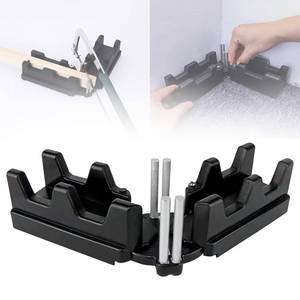 lot 16027 image: 2-in-1 Mitre Measuring Cutting Tool, Measuring and Sawing Mitre Angles Cutting Tool for Home Improvement, Carpentry Work