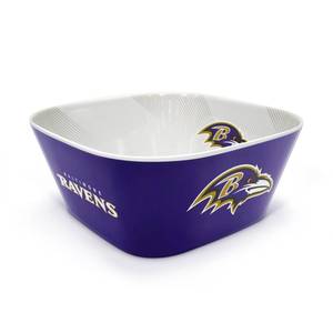 lot 16043 image: YouTheFan NFL Baltimore Ravens Large Party Bowl