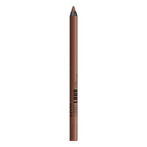 lot 16048 image: NYX PROFESSIONAL MAKEUP Line Loud Lip Liner, Longwear and Pigmented Lip Pencil with Jojoba Oil & Vitamin E - Total Baller (Rich Warm Brown)