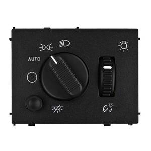 lot 16064 image: 15194803 Headlight Dimmer Switch Compatible with 2003-2007 Silverado Sierra 2003-2006 Escalade Tahoe Yukon Headlamp Instrument Panel Switch 19381535, D1595G, 1S8489