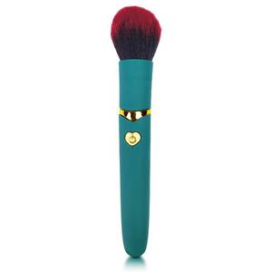 lot 16082 image: Electric Makeup Brush, USB Rechargeable Foundation Brush, Cordless Vibrating Makeup Applicator for Liquid Cream Powder Blush (Green)