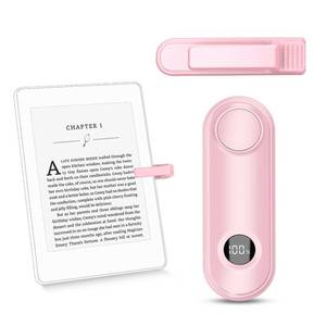 lot 16105 image: Inncarvs Remote Page Turner for Kindle Reading Accessories, Clicke for iPad iPhone Android Tablets E-Book Reading Noels, Camera Remote Shutter Selfie Controller, Pink