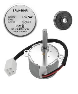 lot 16125 image: DD31-00013B Geared Motor with DD62-00053A Sealing Gasket Shaft Oil Seal, Exact Replacement Dishwasher WaterWall Spray Arm Motor SRM-36HR��Replacement for number 4000924, AP5917177, PS9606349