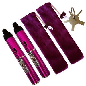 lot 16450 image: Torch Butane Lighters,Lighter Refillable Butane Fuel Soft Flame Adjustable Pen Torch Windproof Lighters, 2 Pack Purple(Gas Not Included)