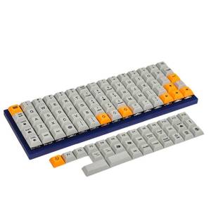 lot 16467 image: YMDK 75 Keys DSA Dye Sub PBT Keycaps Suitable for Ortholinear Layout MX Keyboard XD75 ID75 Planck Preonic Niu40 (Only Keycap)