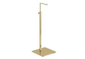 lot 16492 image: B&NN Adjustable Metal Handbag Rack Tabletop Handbag Purse Display Stand Single Hook Bag Stand Holder (Gold)