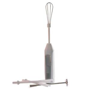 lot 18325 image: Norpro Cordless Mini Mixer, 5 Piece Set, One Size, White