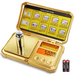 lot 18377 image: Fuzion Gram Scale 200g0.01g, Jewelry Scales Digital Weight Grams and Ounces, Digital Pocket Herb Scale with 6 Modes, Tare for Herbs, Jewelry, Small(50g Weight & Battery Included)