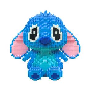 lot 20480 image: STpro Building Bricks 1700 Pieces Set - Classic Cartoon Characters Building Blocks - Mini Building Block for Boys Girls & Adults (Blue)