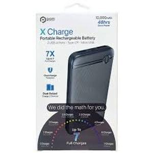 lot 2444 image: X Charge 7X 10,000mAh Portable Battery Pack