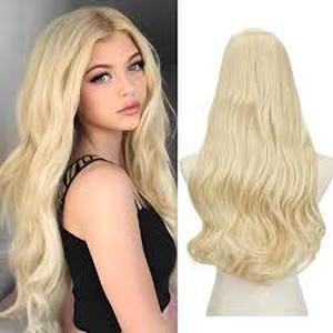 lot 16123 image: SARLA Clip-in Hair Extensions - Blonde Wavy