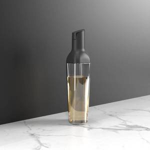 lot 4046 image: JIMMEAL Oil Dispenser 17 Oz For Kitchen Cooking 1 Pack, Olive Oil Bottle Dispenser Auto Flip Non-Drip Oil Dispenser Bottle Wide Opening Easily Refill And Clean,500ml Glass Oil Dispenser Black