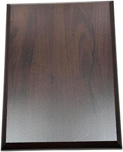 lot 4096 image: Express Medals 8 x 10 Inch Cherry Color DIY Blank Award Plaque with Beveled Edge Trophy Gift Plaques