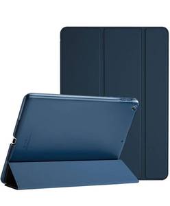 lot 4233 image: ProCase Smart Case for iPad 9.7 Inch iPad 6th5th Generation 2018 2017(Model A1893 A1954 A1822 A1823), Ultra Slim Lightweight Stand Cover with Translucent Frosted Back -Navy