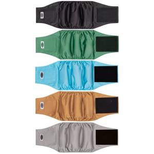 lot 4240 image: Tuiskusa Male Dog Diapers, High Absorbing Dog Belly Bands for Male Dogs, Washable Reusable Dog Male Wraps(5 Pack)