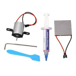 lot 4262 image: Diydeg Fireplace Fan Accessories Motor and Power Generation Sheet, Heat Powered Stove Fan for WoodLog, Universal High Efficiency and Low Noise Replacement Electric Motor Kit
