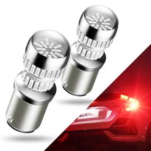 lot 6158 image: AUXITO Upgraded 1157 2357 LED Bulb Red for Tail Lights Brake Lights Super Bright 2057 2357 7528 BAY15D LED Replacement Light Kit for Tail Stop Brake Signal Running Lights, Pack of 2