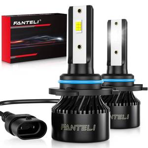 lot 6217 image: FANTELI ���°��°��°��°��°��°��� Bulbs Low Beam 6500K Cool White 40000LM 900% Brightness, 11 Size Plug and Play with Cooling Fan IP68 Waterproof Off-Road Lights, Pack of 2