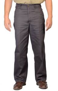 lot 6230 image: Ben Davis Charcoal Original Bens Cotton Twill Pants 38X30