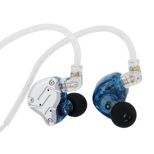 lot 6235 image: Linsoul KZ ZS10 Pro, 4BA1DD 5 Driver in Ear Monitor, HiFi Wired Earbuds, Gaming Earbuds, Hybrid IEM Earphones with Stainless Steel Faceplate, Detachable Cable for Musician (with Mic, Blue)