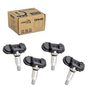 lot 6241 image: Yongtoparts A0009050030 TPMS Sensor 433MHz Compatible with Mercedes Benz C250 CL550 AMG CLA250 CLK550 CLS550 ML350 E350 G500 SLK350 SL63 AMG SLS AMG Smart Fortwo Sprinter 4PCS Replace OE 0009057200