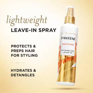 lot 6242 image: Pantene Conditioning Detangler Spray, Pro-V Repair & Protect, Nutrient Boost for Damaged Hair, Antioxidant Enriched, Leave-In Conditioner, Smooth & Shine, Sulfate-Free, 8.5 Fl Oz, 2 Pack