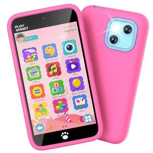 lot 6261 image: MOMILLA Kids Smart Phone with Dual Camera, 3.97 Touchscreen, 200 Educational Games, Learning Toys with Parental Control for Ages 3-12, No SIM Birthday Gifts