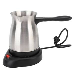 lot 6301 image: banapoy Electric Turkish Coffee Maker Machine, Stainless Steel Greek Turkish Coffee Pot with Anti Scald Handle, Heating Tea Maker Kettle for Arabic Tea Milk, banapoymf7p5tekia