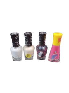 lot 6329 image: Sally Hansen Nail Polish Set - 4 Bottles