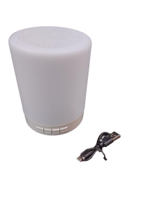 lot 6332 image: Smooth Vibes Touch Lantern Wireless Speaker with Color Change